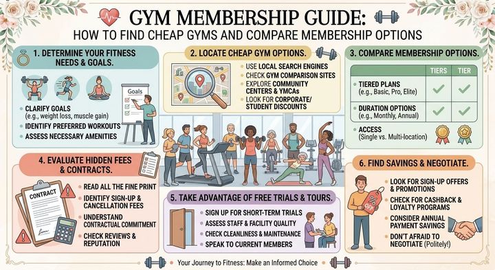 Gym Membership Guide: How to Find Cheap Gyms and Compare Membership Options