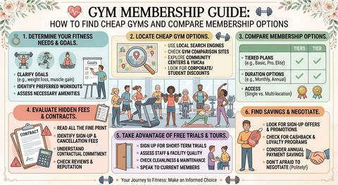 Gym Membership Guide: How to Find Cheap Gyms and Compare Membership Options