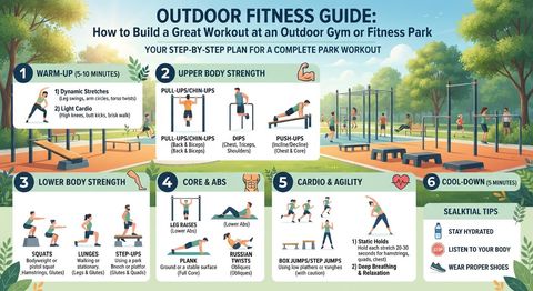 Outdoor Fitness Guide: How to Build a Great Workout at an Outdoor Gym or Fitness Park