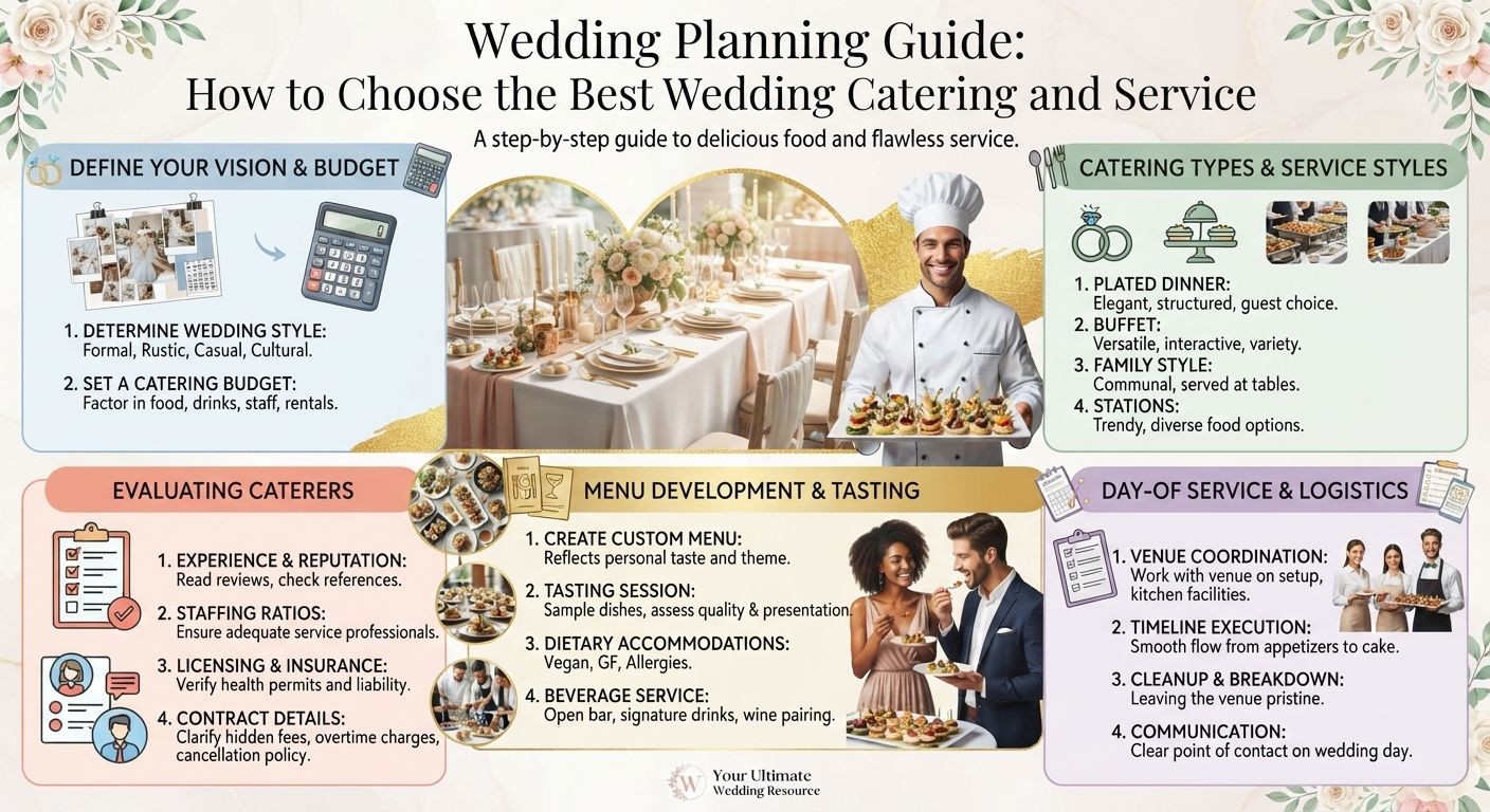 Wedding Planning Guide: How to Choose the Best Wedding Catering and Service