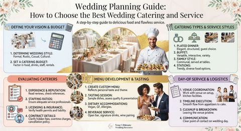 Wedding Planning Guide: How to Choose the Best Wedding Catering and Service