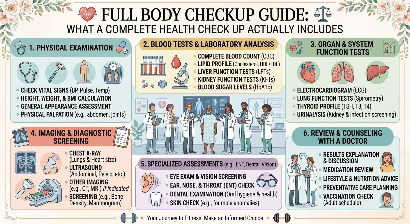 Full Body Checkup Guide: What a Complete Health Check Up Actually Includes