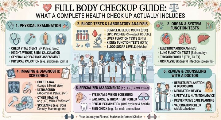 Full Body Checkup Guide: What a Complete Health Check Up Actually Includes