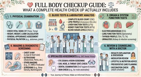 Full Body Checkup Guide: What a Complete Health Check Up Actually Includes