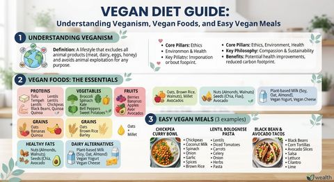 Vegan Diet Guide: Understanding Veganism, Vegan Foods, and Easy Vegan Meals