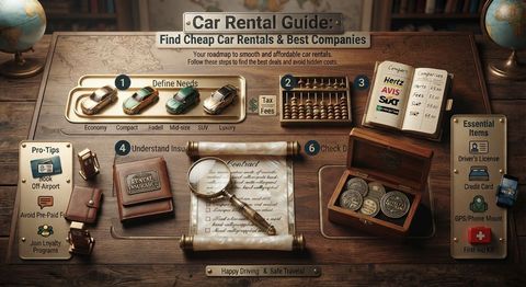 Car Rental Guide: How to Find Cheap Car Rentals and the Best Rental Company