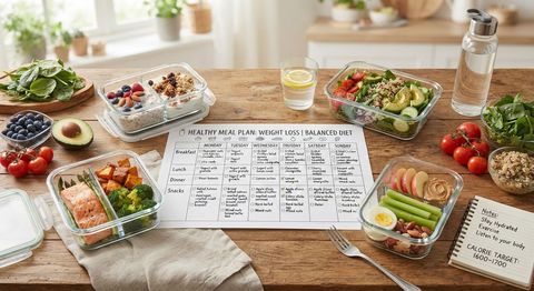 Healthy Meal Plan for Weight Loss: A Balanced Diet Guide That Actually Works